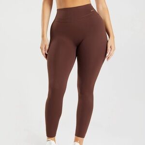 Gymshark Whitney Simmons Chocolate High-Waisted Leggings